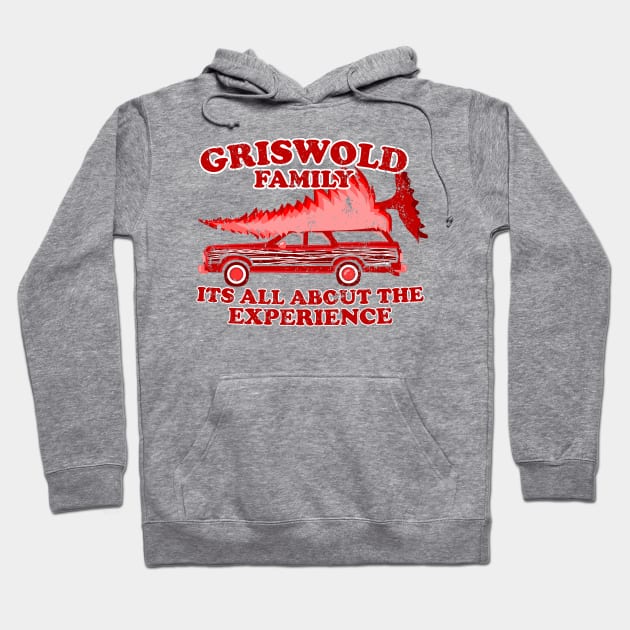 Griswold Family Christmas Distressed Hoodie by Christ_Mas0